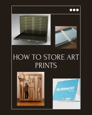 how to store art prints